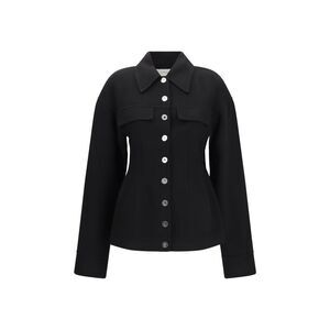Max Mara Sportmax Women Arena Short Virgin Wool Coat
